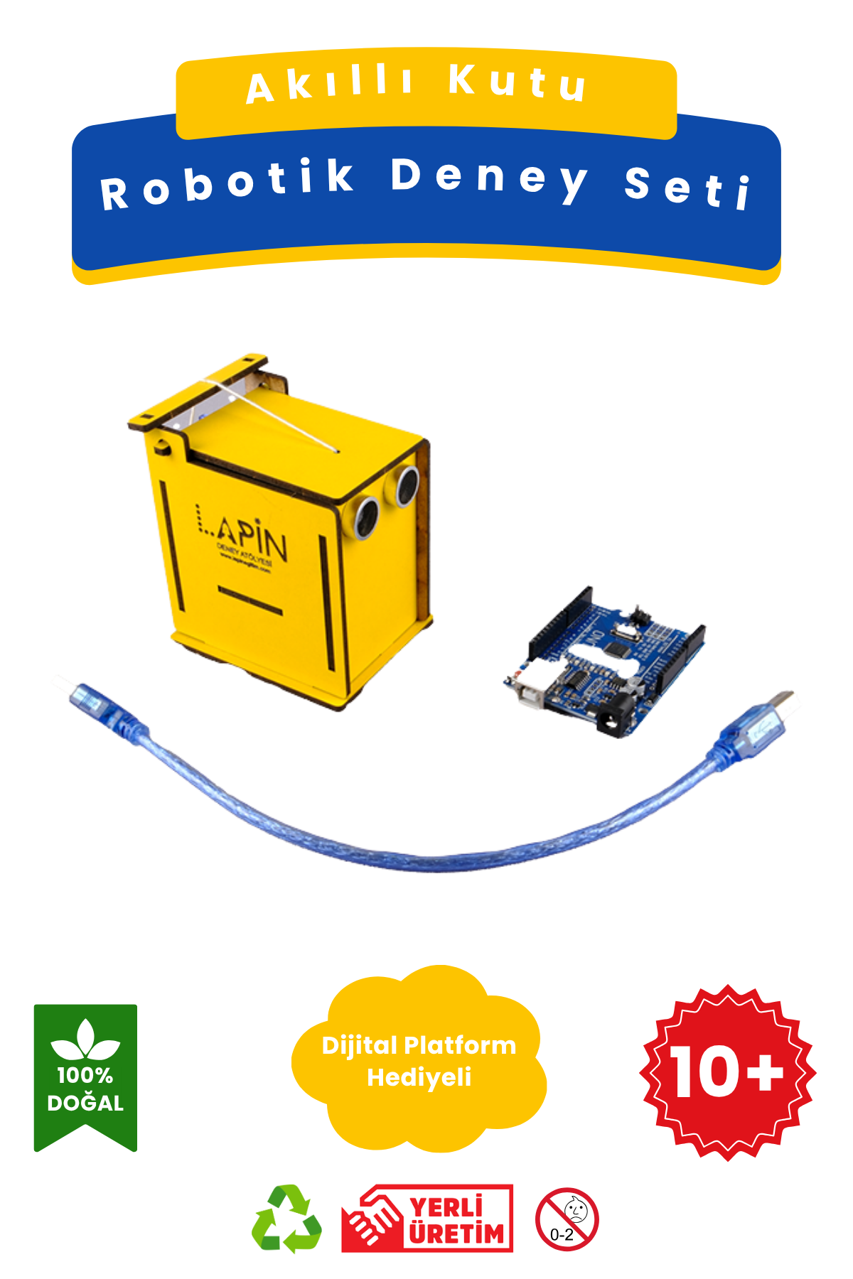 1 Akıllı Kutu – Robotik Arduniolu Kendin Yap DIY Stem Bilim - Görsel 1
