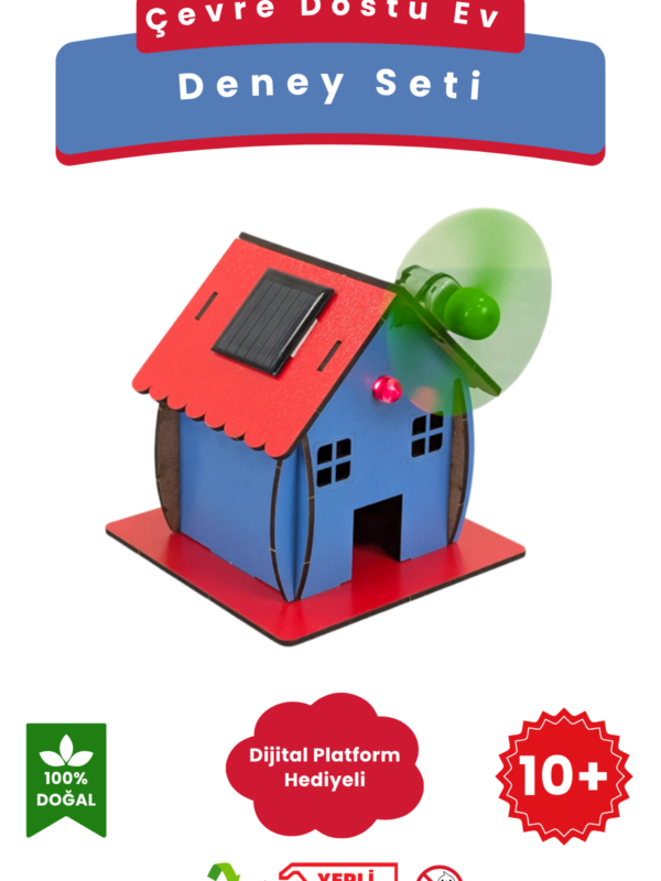 Çevre Dostu Ev - Kendin Yap DIY Deney Bilim Seti