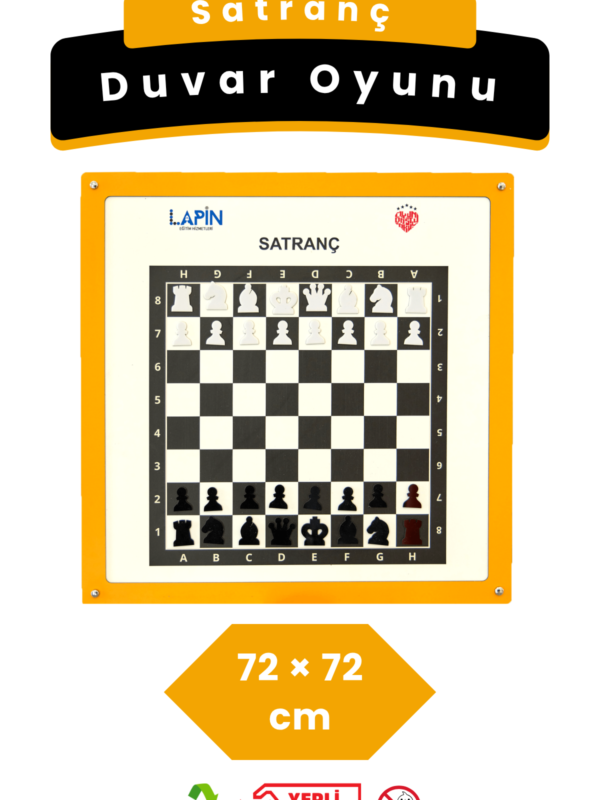 Satranç - Dekoratif Duvar Oyunu, Ofis/Okul Ortak Alanlar için Oyunlar