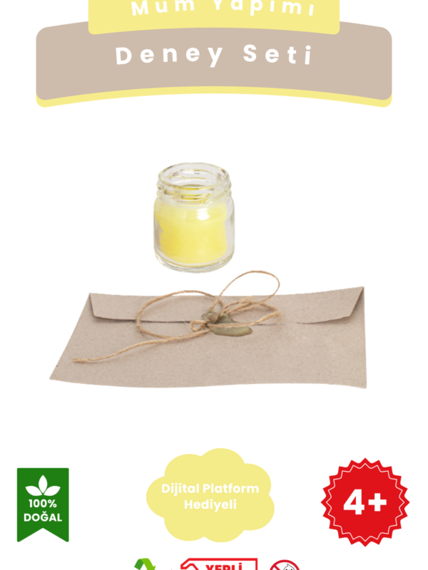 Mum Yapımı – Kendin Yap DIY Deney Bilim Seti