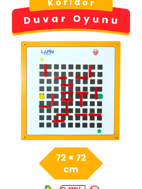 Koridor - Dekoratif Duvar Oyunu, Ofis/Okul Ortak Alanlar için Oyunlar