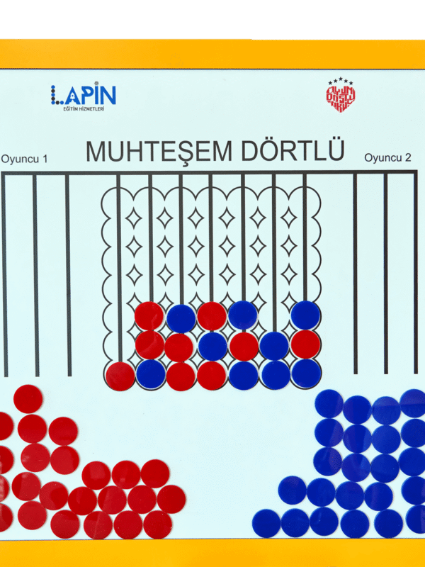 Muhteşem Dörtlü - Dekoratif Duvar Oyunu, Ofis/Okul Ortak Alanlar için Oyunlar