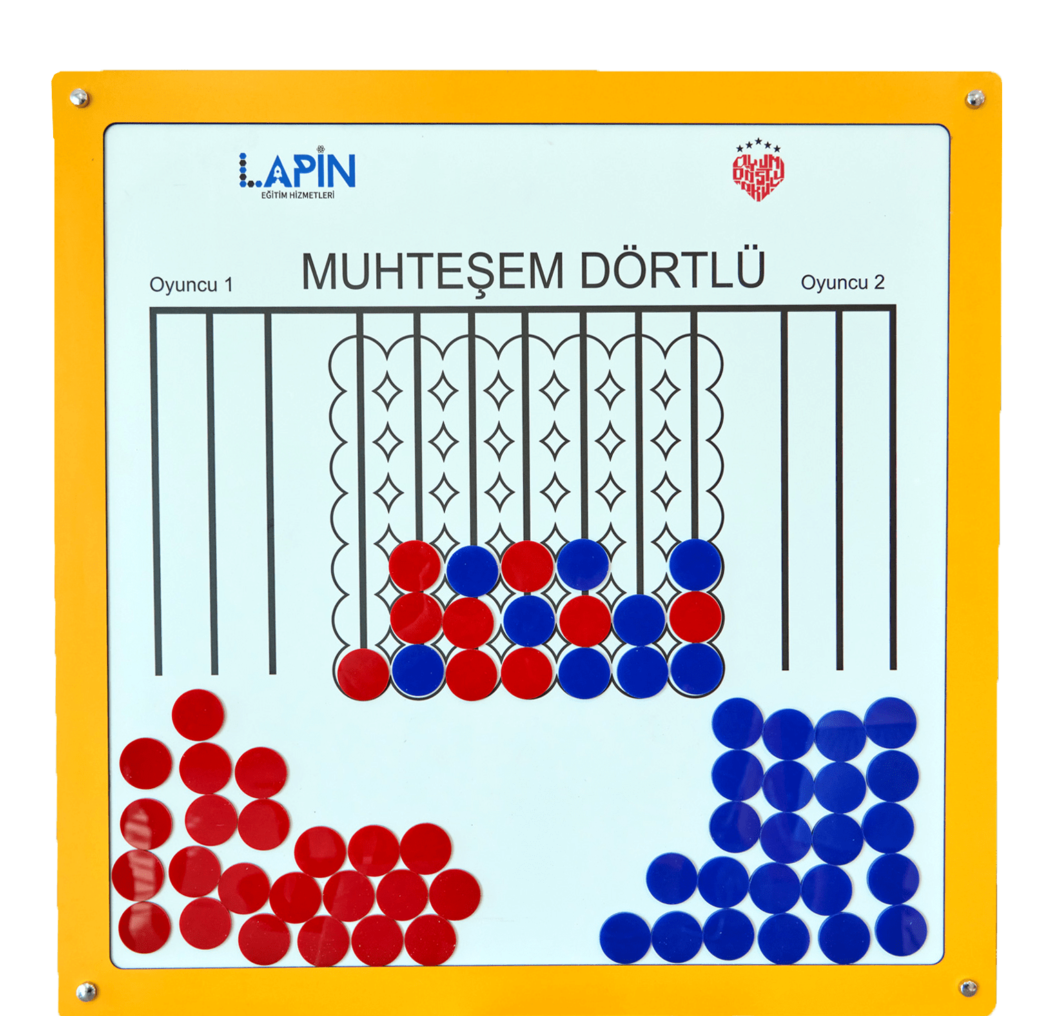 IMG_0662-min-min Muhteşem Dörtlü - Dekoratif Duvar Oyunu, Ofis/Okul Ortak Alanlar için Oyunlar - Görsel 1