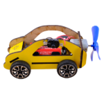 Pervaneli araba - Kendin Yap Stem Bilim ve Deney Seti - DIY Montessori Eğitim - Maker Set