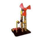 Rüzgar Türbini - Kendin Yap Stem Bilim ve Deney Seti - DIY Montessori Eğitim - Maker Set - Görsel 2