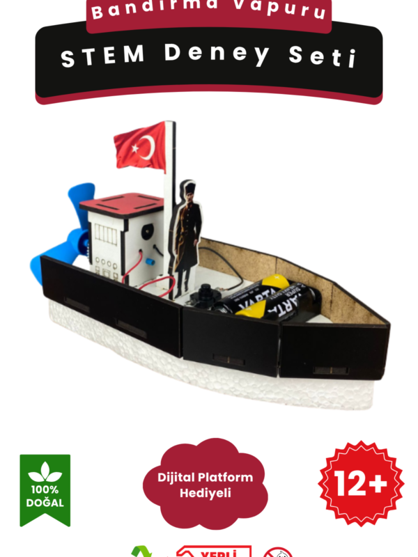 Bandırma Vapuru – Kendin Yap Stem Bilim ve Deney Seti