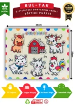 Ahşap Eğitici Puzzle Seti – 7’li Eğitim ve Keşif Paketi - Görsel 3