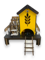 Değirmen - Kendin Yap Stem Bilim ve Deney Seti – DIY Montessori Eğitim – Maker Set - Görsel 2