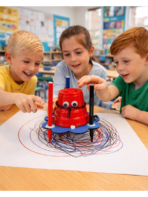 Ressam Robot - Kendin Yap Stem Bilim ve Deney Seti – DIY Montessori Eğitim – Maker Set