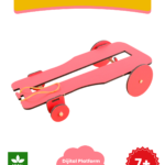 Çek Bırak Araba - Kendin Yap Stem Bilim ve Deney Seti - DIY Montessori Eğitim - Maker Set