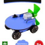 Hurdacı Robot Süpürge - Kendin Yap Stem Bilim ve Deney Seti - DIY Montessori Eğitim - Maker Set