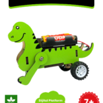 Paytak Dinozor - Kendin Yap Stem Bilim ve Deney Seti - DIY Montessori Eğitim - Maker Set