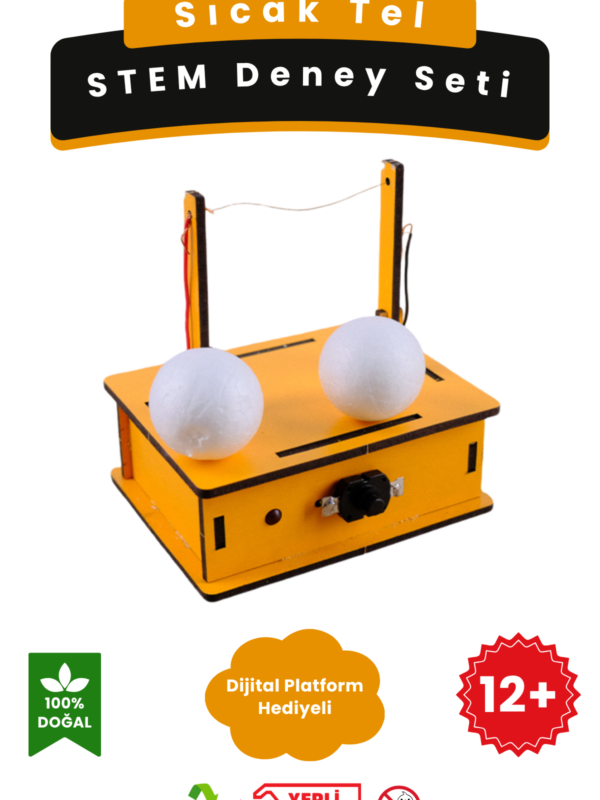 Sıcak Tel - Kendin Yap Stem Bilim ve Deney Seti - DIY Montessori Eğitim - Maker Set