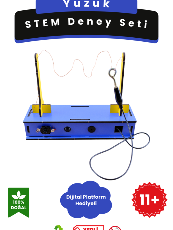 Yüzük - Kendin Yap Stem Bilim ve Deney Seti - DIY Montessori Eğitim - Maker Set