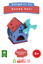 Okul Öncesi Deney Kutusu -  Kendin Yap Stem Bilim ve Deney Seti - DIY Montessori Eğitim - Maker Set - Görsel 2