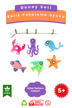 Okul Öncesi Deney Kutusu -  Kendin Yap Stem Bilim ve Deney Seti - DIY Montessori Eğitim - Maker Set - Görsel 3